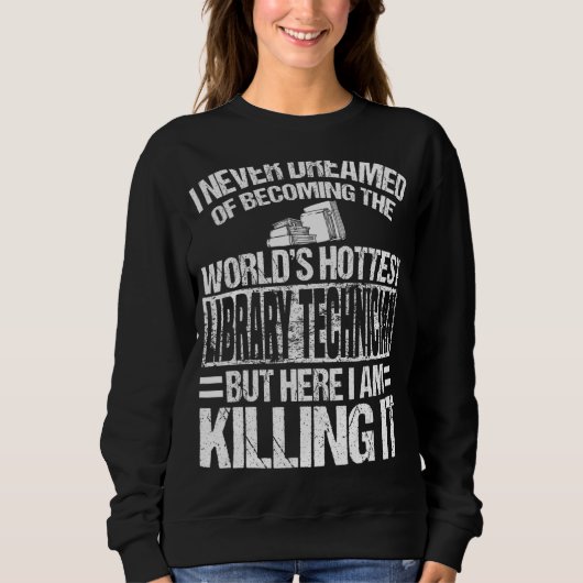 Bibliotheek Technicus Apparel Unieke Leuke Technic Trui (Voorkant)