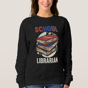 Bibliotheek Terug naar School Bookworm School Libr Trui