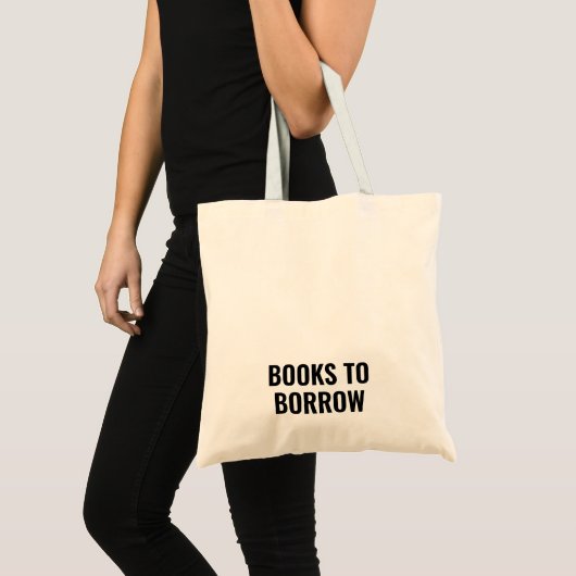 Bibliotheek Tote Bag (Voorkant (product))