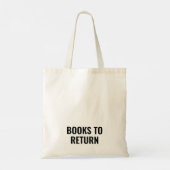 Bibliotheek Tote Bag (Achterkant)