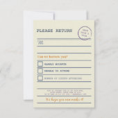 Bibliotheek Trouw RSVP Boek Retourkaarten Kaartje (Voorkant)