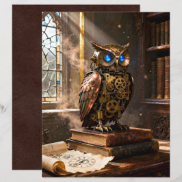 Bibliotheek Uil Scrapbook Papier