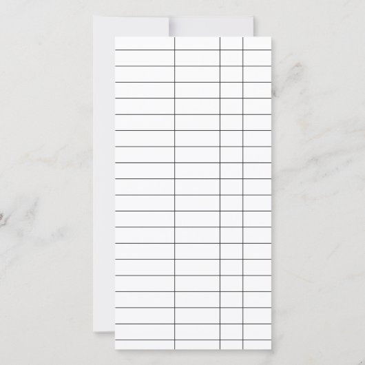 Bibliotheek Uitchecken Kaart Boek Tracker Pamflet (Achterkant)