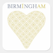 Bibliotheek van Birmingham Stickers (Voorkant)