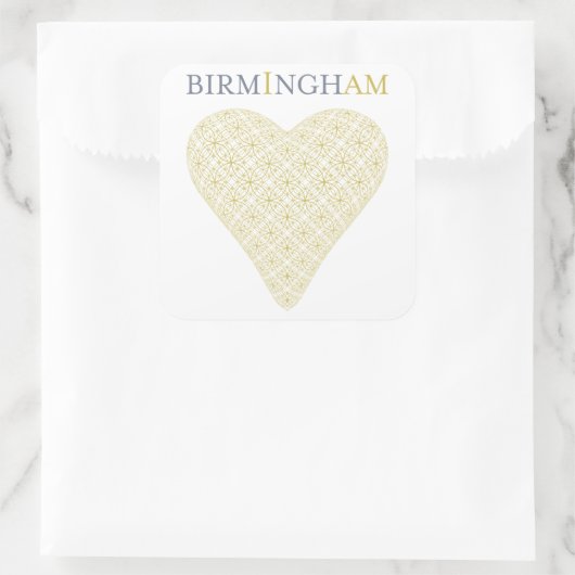 Bibliotheek van Birmingham Stickers (Tas)