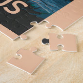 Bibliotheek van Celsus Travel Art Vintage Legpuzzel (Zijkant)