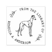 Bibliotheek van Greyhound Zelfinktende Stempel (Design)