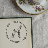 Bibliotheek van Greyhound Zelfinktende Stempel