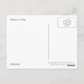 Bibliotheek van het Celsus-Briefkaart Briefkaart (Achterkant)