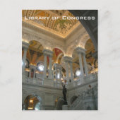 Bibliotheek van het Congres Briefkaart (Voorkant)