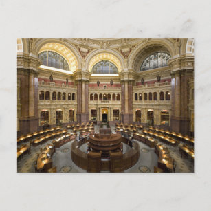 Bibliotheek van het Congres Briefkaart