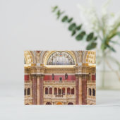 Bibliotheek van het Congres Briefkaart (Staand voorkant)