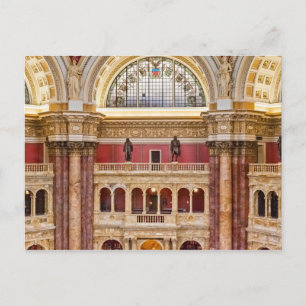 Bibliotheek van het Congres Briefkaart
