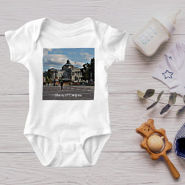 Bibliotheek van het Congres in het mozaïekpatroon Romper