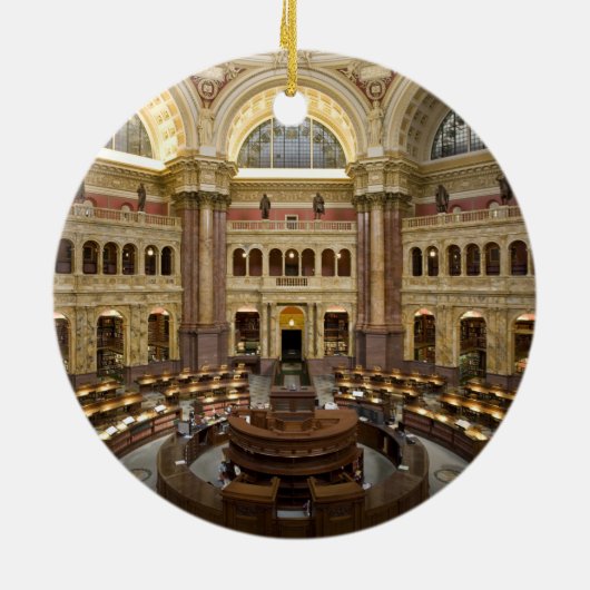 Bibliotheek van het Congres Keramisch Ornament (Achterkant)