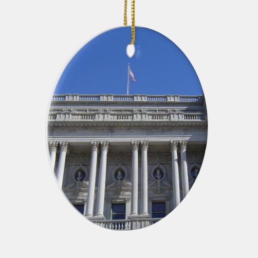 Bibliotheek van het Congres Keramisch Ornament (Rechts)