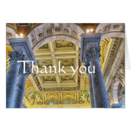 Bibliotheek van het Congres plafond, dank u