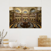 Bibliotheek van het Congres Poster (Keuken)