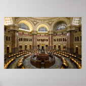 Bibliotheek van het Congres Poster (Voorkant)