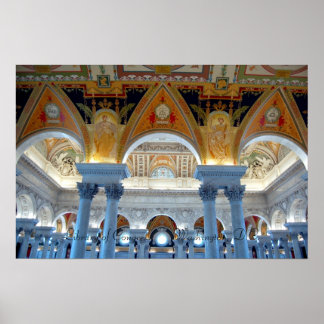 Bibliotheek van het Congres Poster