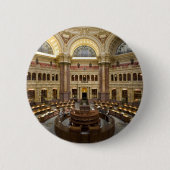 Bibliotheek van het Congres Ronde Button 5,7 Cm (Voorkant)