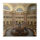 Bibliotheek van het Congres Tegeltje (Voorkant)