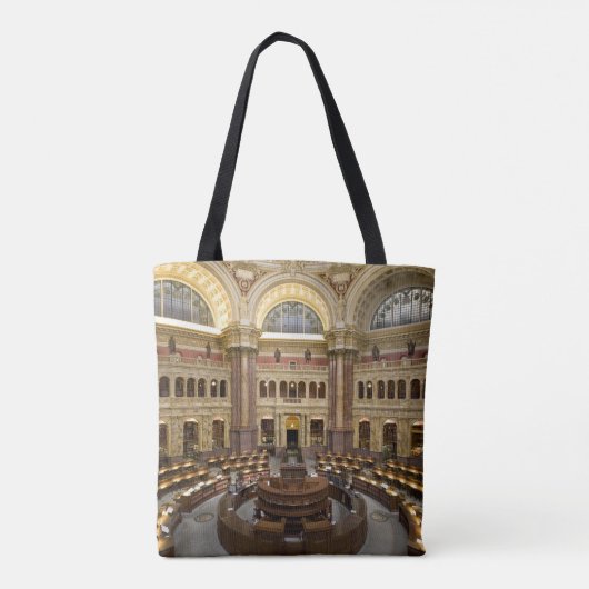 Bibliotheek van het Congres Tote Bag (Achterkant)