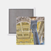 Bibliotheek van het plafond van het Congres Magneet (Voorkant / Achterkant)