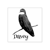 Bibliotheek van kinderen Vogelboomzwaluw Rubberstempel (Afrduk)