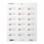 Bibliotheek van labels, leraren etiket (Full Sheet)