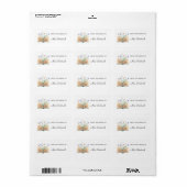 Bibliotheek van labels, leraren etiket (Full Sheet)