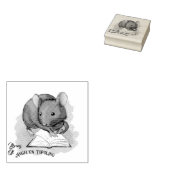Bibliotheek van topotboek Ink Stamp Rubberstempel (Gestempeld)