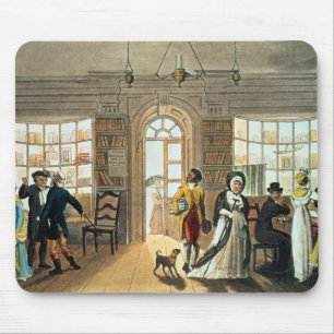 Bibliotheek, vanuit 'Poetical Sketches van' Muismat