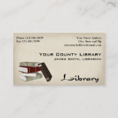 Bibliotheek Visitekaartje (Voorkant)