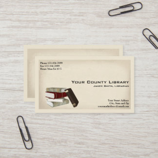 Bibliotheek Visitekaartje