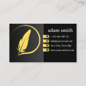 Bibliotheek Visitekaartjes (Achterkant)