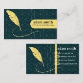 Bibliotheek Visitekaartjes (Voorkant / Achterkant)