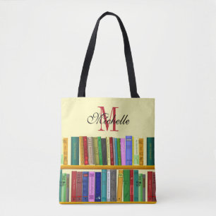Bibliotheek voor genialiteit. Boeken voor slimme s Tote Bag