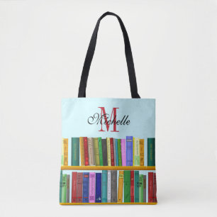 Bibliotheek voor genialiteit. Boeken voor slimme s Tote Bag