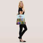 Bibliotheek voor genialiteit. Boeken voor slimme s Tote Bag (Op model)
