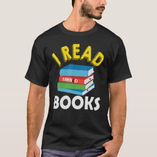 Bibliotheek voor Vrouwen Boekenworm Boek Ik Lees V T-shirt
