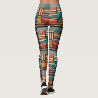 Bibliotheekboek met romans leggings