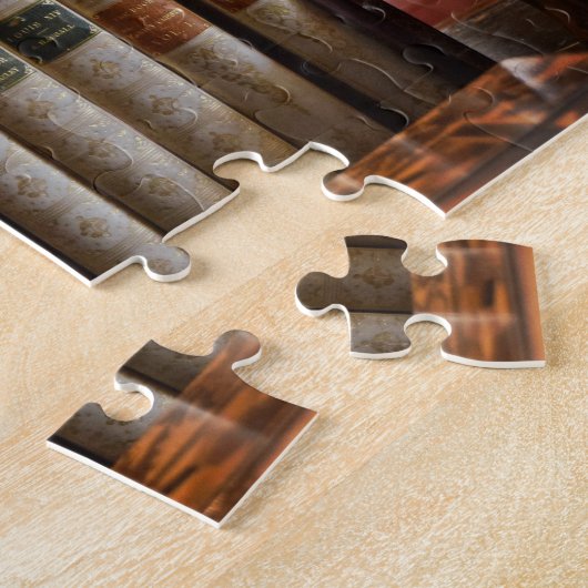 Bibliotheekboek op Hever Castle - 8 x 10 - 110 pc Legpuzzel (Zijkant)