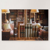 Bibliotheekboek op Hever Castle - pc voor 20x30 -  Legpuzzel (Horizontaal)
