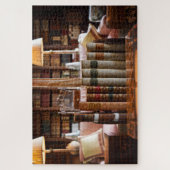 Bibliotheekboek op Hever Castle - pc voor 20x30 -  Legpuzzel (Verticaal)