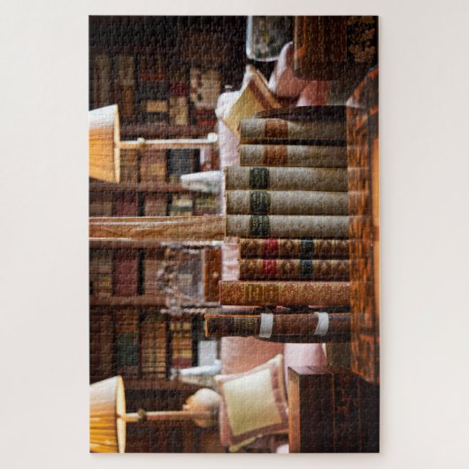 Bibliotheekboek op Hever Castle - pc voor 20x30 -  Legpuzzel (Verticaal)