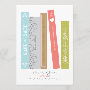 Bibliotheekboek Opslaan Datum Save The Date