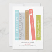 Bibliotheekboek Opslaan Datum Save The Date (Voorkant)