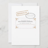 Bibliotheekboek Opslaan Datum Save The Date (Achterkant)