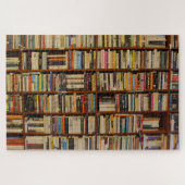 bibliotheekboek puzzel legpuzzel (Horizontaal)
